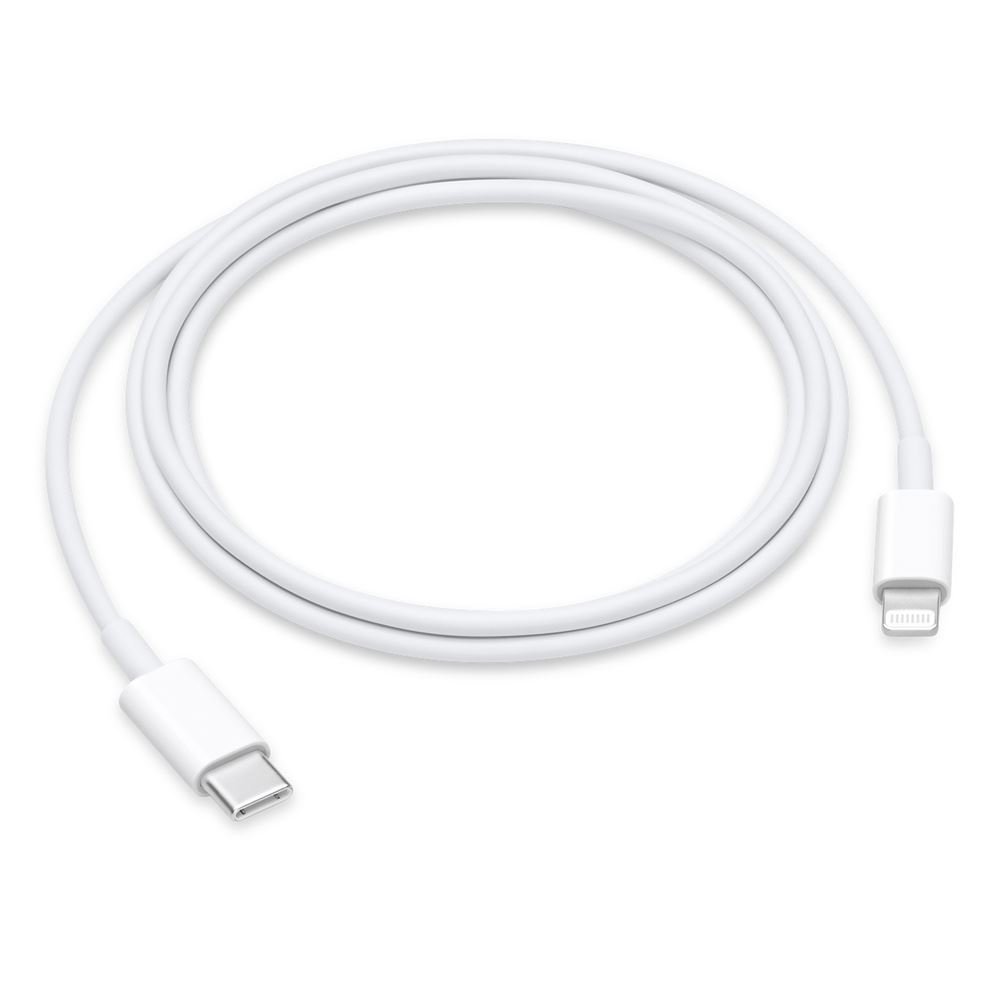 USB - C zu Blitz Kabel für Apple iPhone / iPad / iPod 1M Weiß