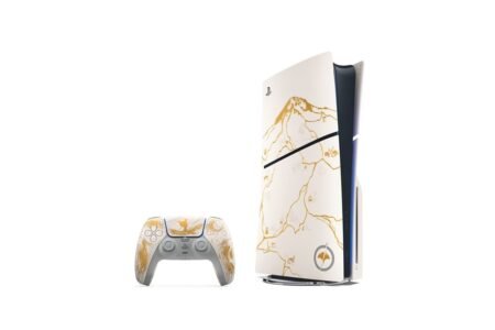 Sony PS5 Slim Standard ® Gold Konsole-Ghost of Yōtei ™ Limited Edition