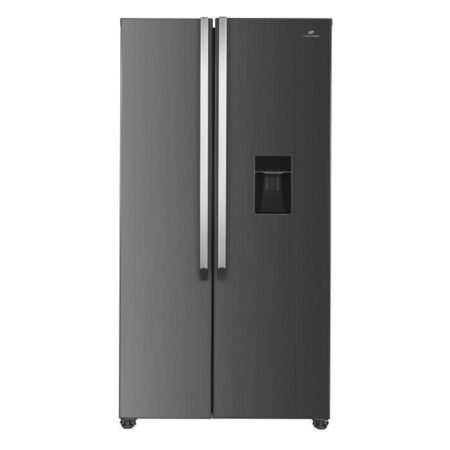 Amerikanischer Continental Edison Kühlschrank-Cera532Nfixd - 2 Türen-529L-L90 Cm Xh177 Cm-Inox