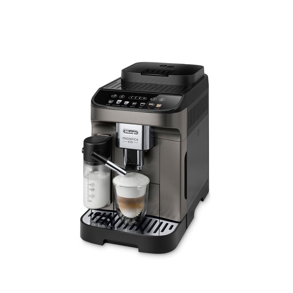 Automatische Kaffeemaschine De'Longhi FEB2981.TB Magnifica Evo LatteCrema Titan / Schwarz