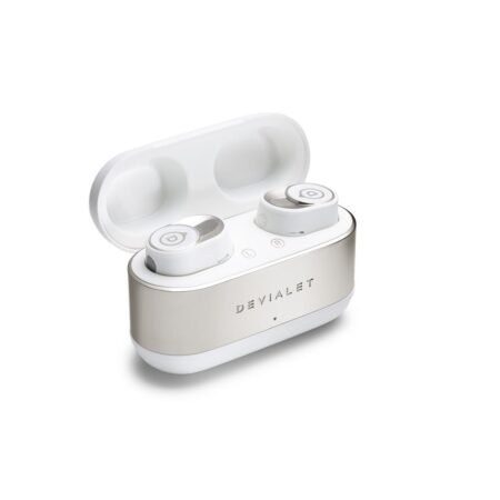 Devialet Gemini II Iconic Wireless Bluetooth-Kopfhörer mit weißer Rauschunterdrückung