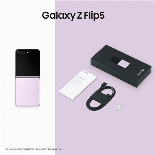 Smartphone Samsung Galaxy Z Flip5 6,7" Nano SIM 5g 256GB Lavendel – Image 2