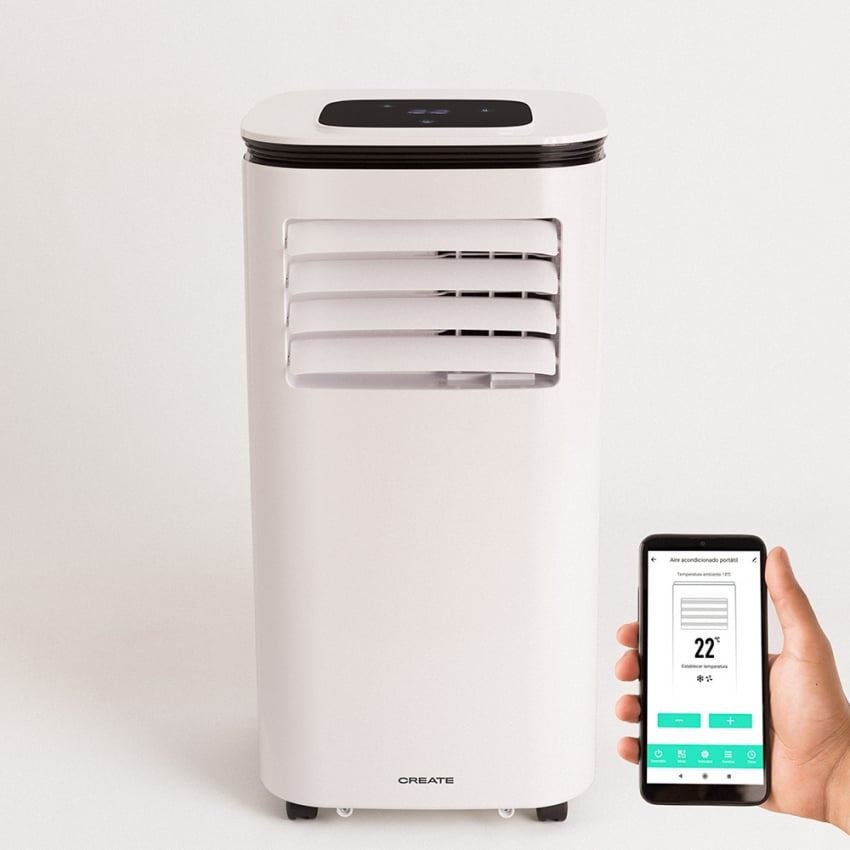 SILKAIR CONNECT 24L - Mobiler Klimatisierer 3 und 1 WiFi 9000 BTU - Weiß – Image 4