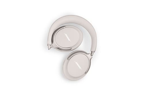Bose QuietComfort Ultra supra-aural kabelloser Kopfhörer mit aktiver Rauschunterdrückung Weiß – Image 3
