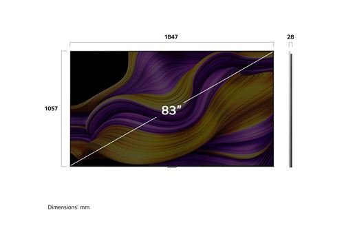 TV LG OLED Evo OLED83G5 210 cm 2025 – Image 3