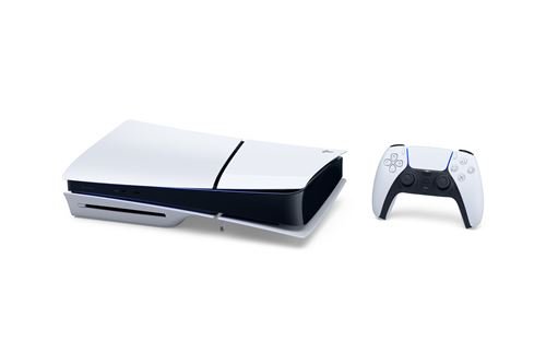 Sony PS5 Slim Edition Standard Konsole Weiß und Schwarz – Image 3