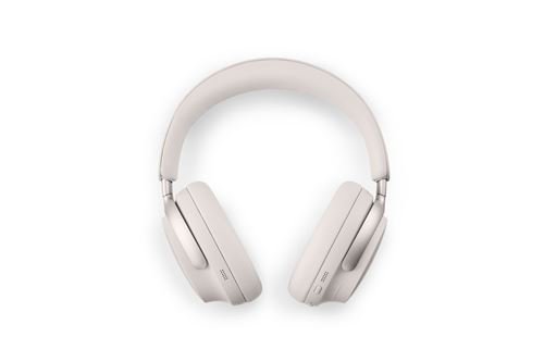 Bose QuietComfort Ultra supra-aural kabelloser Kopfhörer mit aktiver Rauschunterdrückung Weiß – Image 4
