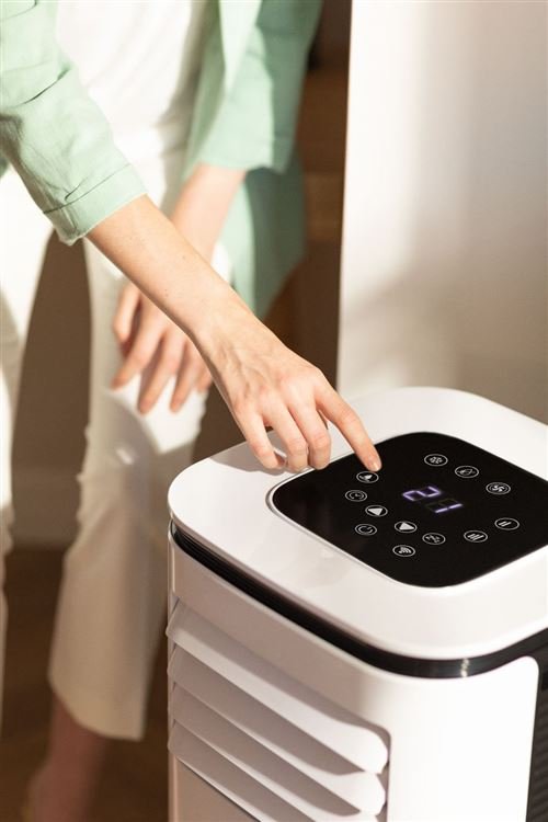 SILKAIR CONNECT 24L - Mobiler Klimatisierer 3 und 1 WiFi 9000 BTU - Weiß – Image 3