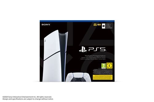 Sony PS5 Slim Edition Standard Konsole Weiß und Schwarz – Image 5