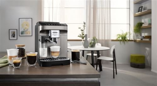 Automatische Kaffeemaschine De'Longhi FEB2981.TB Magnifica Evo LatteCrema Titan / Schwarz – Image 9