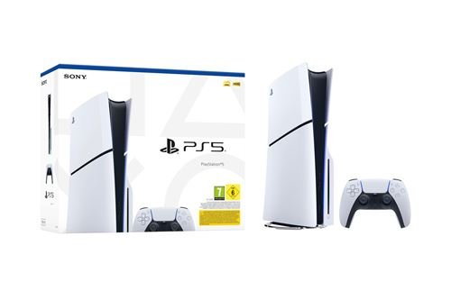 Sony PS5 Slim Edition Standard Konsole Weiß und Schwarz – Image 6